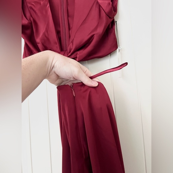 NWT Jason Wu Cutout Waist Midi Dress - Picture 4 of 11